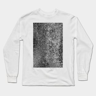 Disco Silver Ball Abstract Long Sleeve T-Shirt